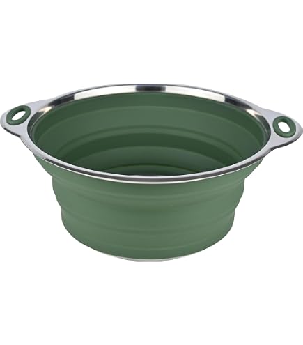Bol Pliable Camping 3 En 1 RoseFlower - Silicone Alimentaire, Transformable En Tasse, Assiette, Bol