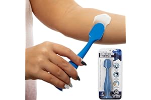 Medcosa Nappy Rash Cream Applicator - Premium Silicone - Skin-Safe - Soft, Flexible, Gentle - Suction Base Stand, Travel Size
