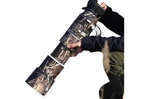 ROLANPRO wasserdichte Objektivabdeckung für Canon RF 200–800 mm F6.3–9 ist USM Camouflage-Regenschutz, #39 Weed Camouflage, wasserdicht