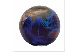 JET CREATIONS Gonfiabile Earth Globe: The blue Marble – il più realistico raffigurazioni di pianeta Terra. (tutte le misure), Vinile, Blue, 40,64 cm
