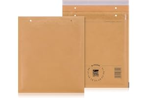YARO E5 100 St. Luftpolstertaschen Versandtaschen E-PACK E/5 Braun 240×275 Luftpolsterumschlag