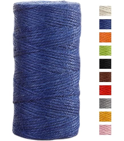 Sourcing Map Ficelle Emballage Corde Emballage Coton Ficelle 100M/109 Or Ton Et Rose Corde Pour Emballage Cadeau, Noël Ficelle, Paquet De 2