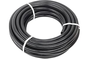 Wacredo Premium PVC Teichschlauch Zuschnitt 5-25m, Druckschlauch für Garten, Teich, Solar und Pumpeninstallationen - 3/4“ - 2“ Zoll (19-50mm) (2" Zoll (50mm), 5, meter)