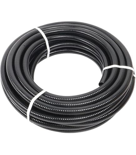 REHAU Teichschlauch 25 Mm (1 Zoll) – 5 M, Schwarz, Flexibel Für Teich & Springbrunnen