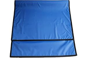 Lead Apron Röntgenskydd Blyfilt Med Kant, Professionell Nivå, Multifunktionell Blyfodrad Röntgenskyddsfiltskydd(0.5 mmpb,60X80CM)