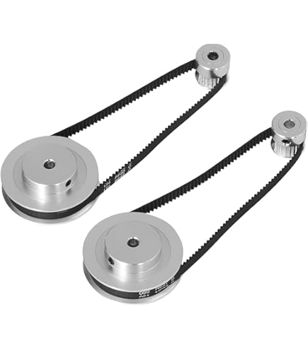 2GT 40 tanden tandriemschijf boring synchrone wiel 5/6/8/10/12 mm voor 6 mm brede tandriem voor 3D-printeronderdelen accessoires (10 mm