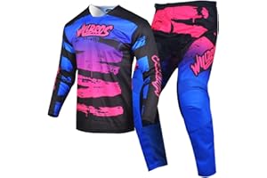 Willbros Motocross Jersey Pant Combo Men Women Motorcycle MX Gear Set Cycling Offroad Dirt Bike Suit Racewear Adult Riding
