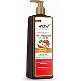 WOW Skin Science Apple Cider Vinegar Shampoo - 1L | Mild Anti-Dandruff Shampoo For Daily Use | Suitable For Men & Women | Bal