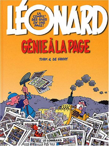 couverture de : LEONARD  - GÉNIE À LA PAGE