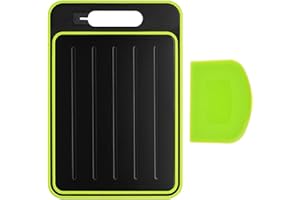 FunnAura 2PCS Miracle Melt Defrosting Board with a Scraper (7.8 * 11.8Inch)