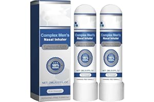 XEBULAR Uncle Stiffy Nasal Inhaler – Complex Men's Nasal Inhaler, Natural Ingredients, Gentle Male Prostate Care, Natural Ingredients, Restores Energy and Vitality for Men (2)