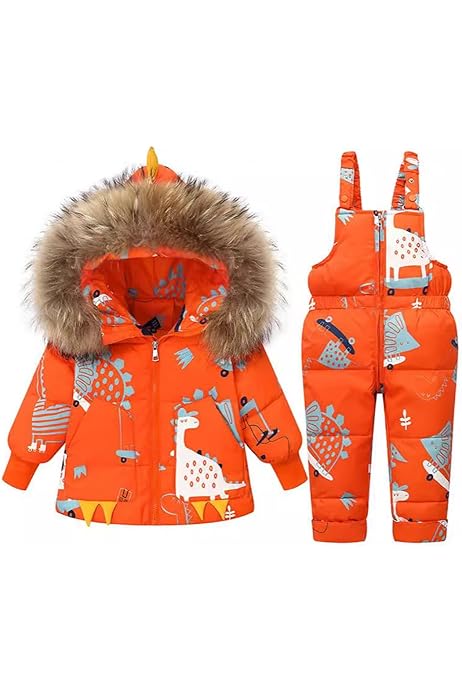 Pantaloni Neve Bambina BRONG Inverno Bambino Bambini Tuta Da Neve