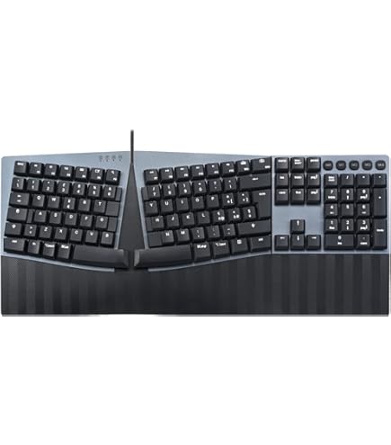 Tastiera Wireless Logitech Wave Keys - Ergonomica, Layout QWERTY, Grafite - Foto 6