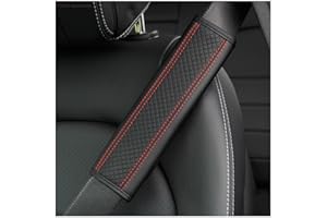 MMHGFIR 2 Pezzi Auto Copri Cintura di Sicurezza, per Mercedes AMG Imbottiture Cinture Sicurezza Traspiranti Adulti Interni Accessori,B