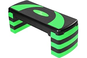 MAXSTRENGTH Aerobic Stepper Cardio Fitness Schritt board-3 Ebenen Home Fitness Block