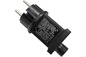 AIROADS 31V 3.6W LED Driver, Class 2 Power Supply IP44 LED Transformer Low Voltage Adapter Replacement for Christmas Tree Lights,Icicle Lights,Fairy Lights, Festoon