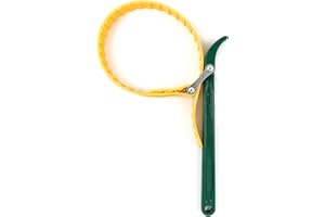 QWORK® Klucz taśmowy 300 mm, klucz taśmowy do filtra oleju, 660 mm, Ø maks. 160 mm