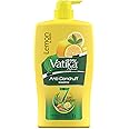 Dabur Vatika Lemon Anti-Dandruff Shampoo - 1L | Reduces Dandruff from 1st wash | Moisturises Scalp | Provides Gentle Cleansing, Conditioning & Nourishment to Hair