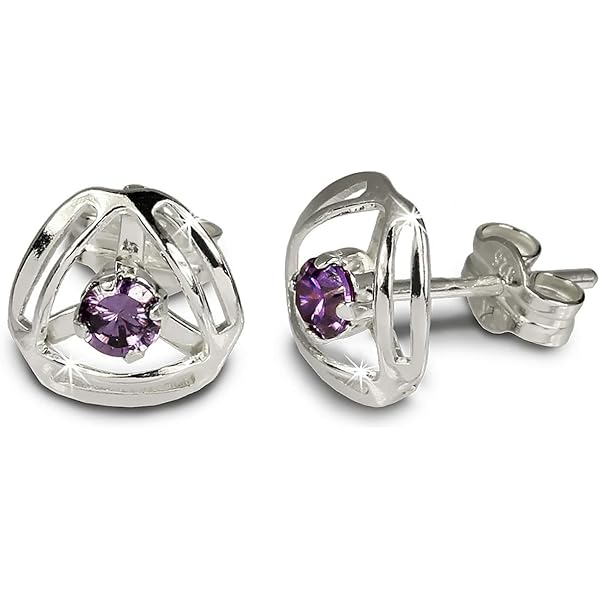 Boucles D’oreilles Fleur à 3 Pétales En Alliage Doré Avec Zirconium – Neuves Sans Emballage