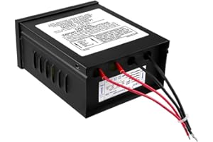 KWODE Transformateur LED 300 W 12 V AC - Anneau de transformation pour éclairage de piscine LED PAR56 - Lampes halogènes - Éclairage de piscine - Transformateur de sécurité pour phare sous-marin