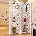 Produktbild WSZYD Wohnzimmer Schlafzimmer Büro-Multifunktions kreative Veranda hohle geschnitzte Wandpaneele Paravent Mobil 180 * 40CM
