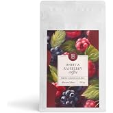 Mim and More Berry & Raspberry Coffee - B&ouml;ğ&uuml;rtlen ve Ahududu Aromalı Kahve &Ccedil;ekirdek Kahve, 200 Gr