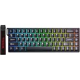 Aula Win68 He Manyetik Klavye Rapid Trigger Graywood Swtich 8000Hz RGB TKL Hot Swap Oyuncu Klavyesi Siyah
