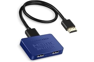 AVEDIO LINKS Rozdzielacz HDMI 1 In 2 Out (niebieski)