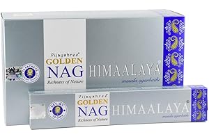 Vijayshree Golden Nag Himaalaya Confezione da 12 scatole