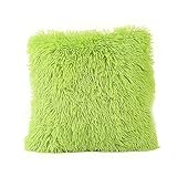 ❤【PREMIUM-MATERIAL GEWÄHLT】Die Leinenmischung Sofakissenbezüge in 43 x 43cm sind aus Mikrofaser-Samtstoff hergestellt, der eine doppelte Dicke erzeugt, um eine optimale Geschmeidigkeit zu erreichen - Mikrofaser Leinenmischung Kissenbezug hat einen Ruf für die Aufrechterhaltung der Form ohne Fußeln oder Verblassen nach häufigen Maschinenwäschen - Dicht gepackter Samtkissenbezug, der durch Leinenmischung