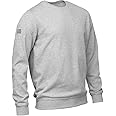 JCB Workwear Men's Marl Basic Sweatshirt, Grey, 2XL