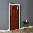 PVC Plastic Folding Door Internal Doors Sliding 7 Panels Divider Magnetic