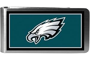 Siskiyou NFL Philadelphia Eagles Herren SportsSteel Logo Geldklammer Stahl Einheitsgröße