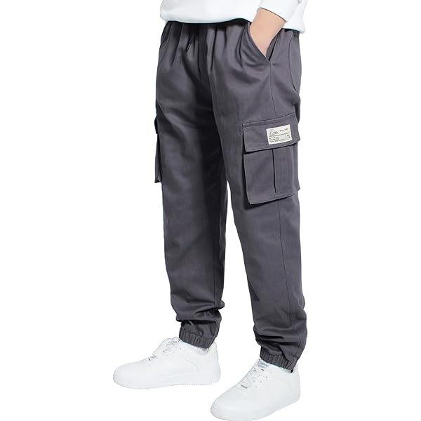 Happy Cherry - Winter warme fleece broek baby jongens meisjes lange joggingbroek dik warm jogger sportbroek vrijetijdsbroek kinderen voor schoolsport buiten - 80-158, grijs, 104-110