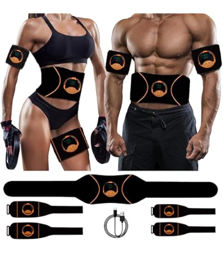 SIXPAD Abs Fit EMS Abdominal Trainer Training Gear : Amazon.co.uk