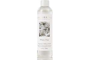 Cocorrína Reed Diffuser Refill - White Pine 200ml Scented Oil for Reed Diffuser Home Fragrance for Bedroom, Bathroom Office Home Décor