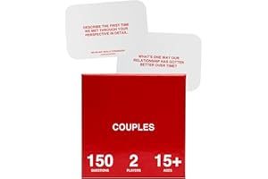 WE'RE NOT REALLY STRANGERS Couples Edition by We’re Not Really Strangers - A Conversational Adult Card Game for Couples to Strengthen Their Relationship, 150 Questions and Wildcards for Date Night with Your Partner