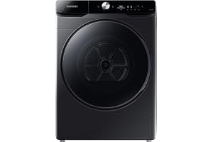 Samsung DV16T8740BV/YL Dryer 16kg Inverter Heatpump Dryer, Black Color,Hygiene Care,WIFI,AI Control