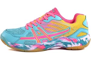 XINGHUANHUA Zapatillas de bádminton Transpirables Zapatillas Deportivas de Interior Confort Antideslizante