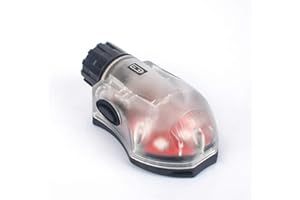 QIRUIMY Tactical Helmet Military Light Strobe Light,LED Green or Red Light and IR Military Safety Signal Indicators,Manta lP67 Waterproof Survival Helmet Flashlight with Magic Tape Backed