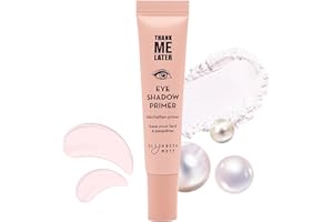 Elizabeth Mott Eyeshadow Primer - Thank Me Later - for Long-Lasting Power Grip - Eye Makeup Base to Control Oil & Prevent Creasing for All-Day - Eye Shadow Cream for Mature Skin - 10 g