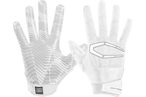 Cutters Gants de football rembourrés Gamer, adhérence supplémentaire, tailles jeunes et adultes