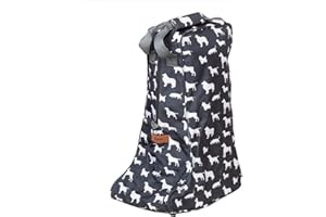 Rydale Wellington Boot Storage Bag Zipped Carry Handle Carrier Bag Welly Bag Men's Ladies (Multi Dog)
