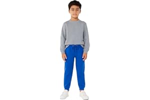 A2Z 4 Kids Boys Girls Joggers Jogging Pants Tracksuit Bottom Sweatpants Fleece Casual School Trouser Age 2 3 4 5 6 7 8 9 10 11 12 13 Years