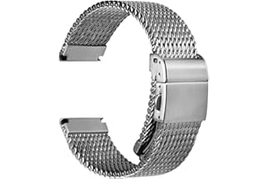 REZERO Stainless Steel Watch Bands, 316L Milanese Mesh Watch Bands, Watch Bracelets, Metal Watch Bands for Men, Women - 19mm 20mm 21mm 22mm 24mm