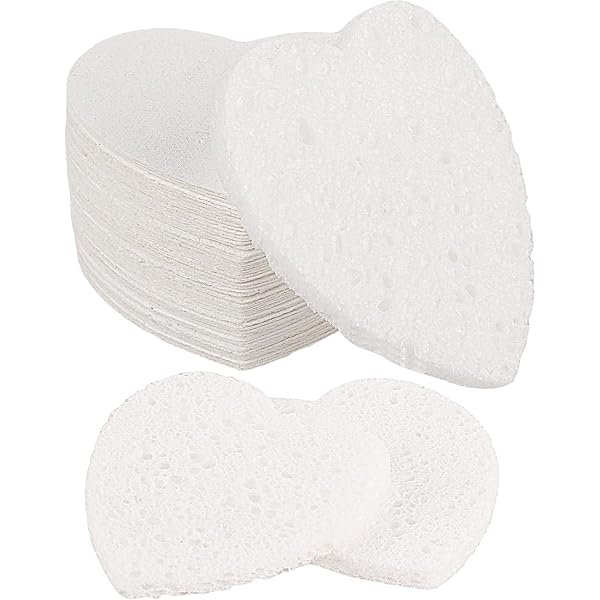 36 Komprimierte Gesichtsreinigungsschwämme – Weich, Natürliches Material, Für Make-up-Entfernung & Peeling