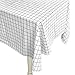 Produktbild MIRX Tischdecke, große Größen-Tischdecken Rectangular 70% Baumwolle gemischte 30% Polyester-antistatische Rasterfeld-Gewebe-Tischdecke