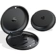 ARGOMAX Aligner and Retainer Case - 2 Piece Mouth Guards Travel Cases, Braces Box, Orthodontic Box - Black.