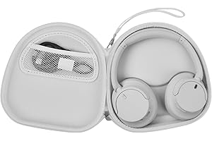 PAIYULE Tasche für Sony WH-CH720N WH-CH520 WH-1000XM4 Kabelloser Bluetooth-Kopfhörer mit Noise Cancelling Over The Ear Headset, Tragetasche Organizer Reisetasche Tasche für USB-Kabel (nur Box) (Weiß)