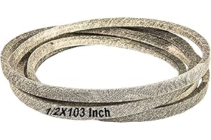 GOFORJUMP Cinghia di Ricambio GX20072,GY20570 754-04219,954-04219 per Compatibile con John Deere 1/2x103(A101)